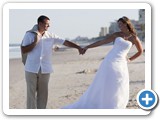 Beach Wedding Couple Radisson Photo